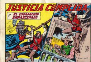 Tebeos: EL ESPADACHIN ENMASCARADO Nº 44 - 2ª EDICION - ED.VALENCIANA 27/03/1982